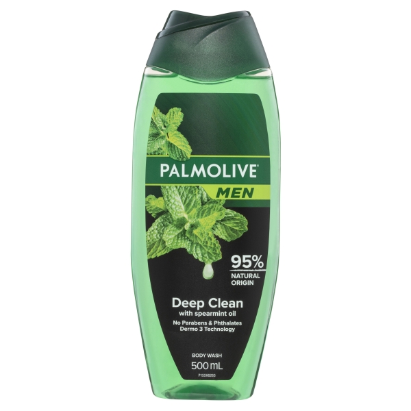 Palmolive Body Wash Men Deep Clean 500ml