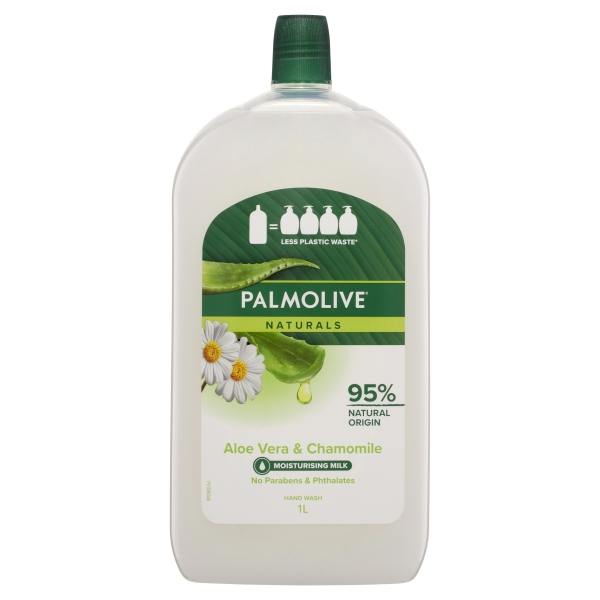 Palmolive Liquid Hand Wash Refill Aloe Vera 1lt