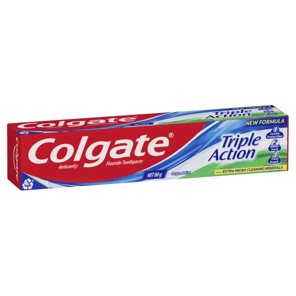 Colgate Toothpaste Triple Action 80g