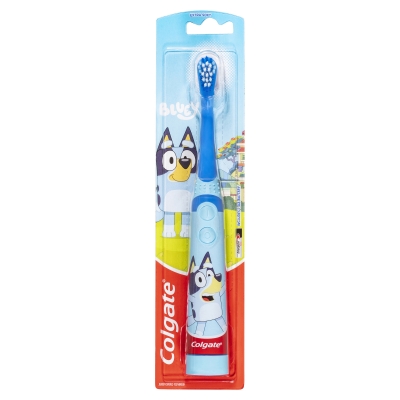 Colgate Kids Junior Powered Bluey Toothbrush 3+ Years