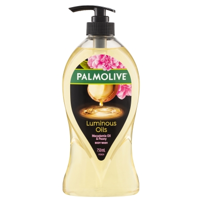 Palmolive Luminous Oils Body Wash Macadamia Oil & Peony 750ml
