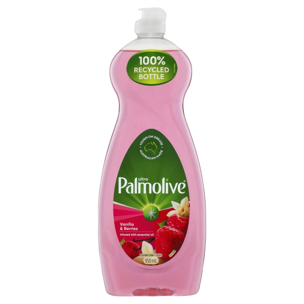 Palmolive Ultra Strength Dishwashing Liquid Vanilla & Berries 950ml