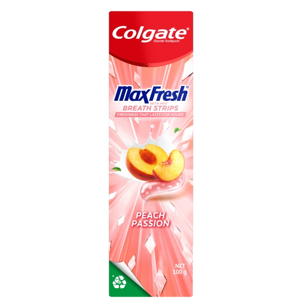 Colgate Toothpaste Max Fresh Peach Passion 100g