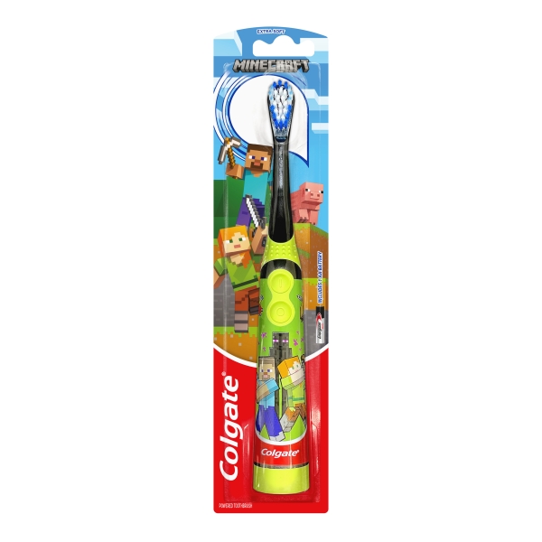 Colgate Powered Toothbrush Kids Minecraft 1 Pack