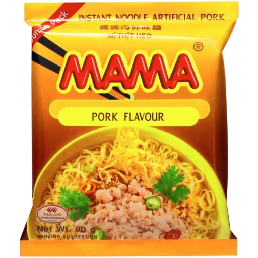 Mama Instant Noodles Pork Flavour 60g