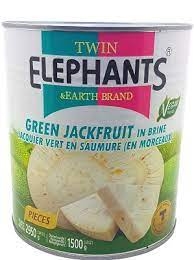 Twin Elephant Green Jackfruit In Brine 540g