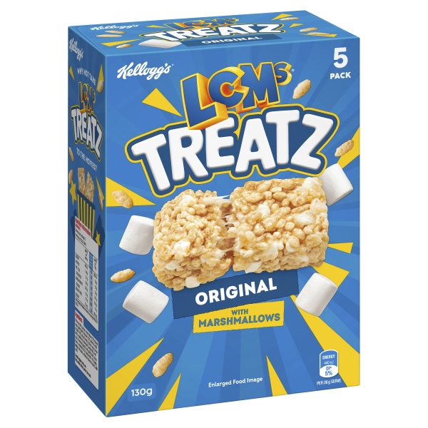 Kellogg's LCMs Treatz Original 5 Pack 130g