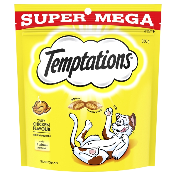 Temptations Cat Treats Tasty Chicken 350g