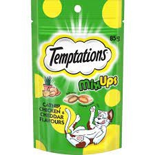 Temptations Catnip Chicken & Cheddar 85g