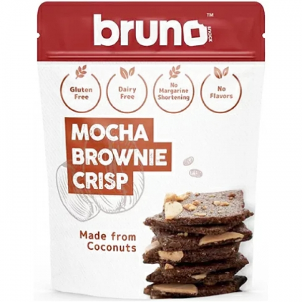 Bruno Brownie Crisps Mocha Gluten Free 60g