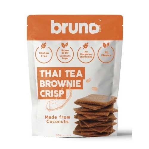 Bruno Thai Tea Brownie Crisps Gluten Free 60g