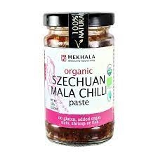 Mekhala Organic Szechuan Mala Chilli Paste 100g