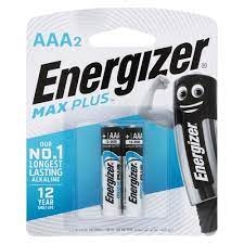Energizer Batteries Max Plus AAA 2 Pack