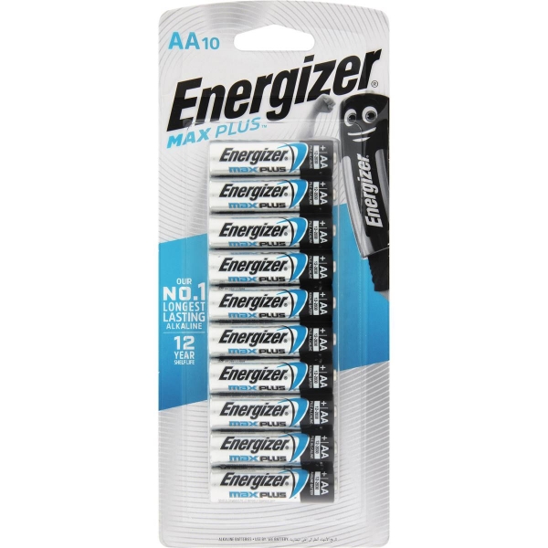 Energizer Batteries Max Plus AA 10 Pack