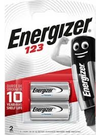 Energizer Battery 123 3v 2 Pack