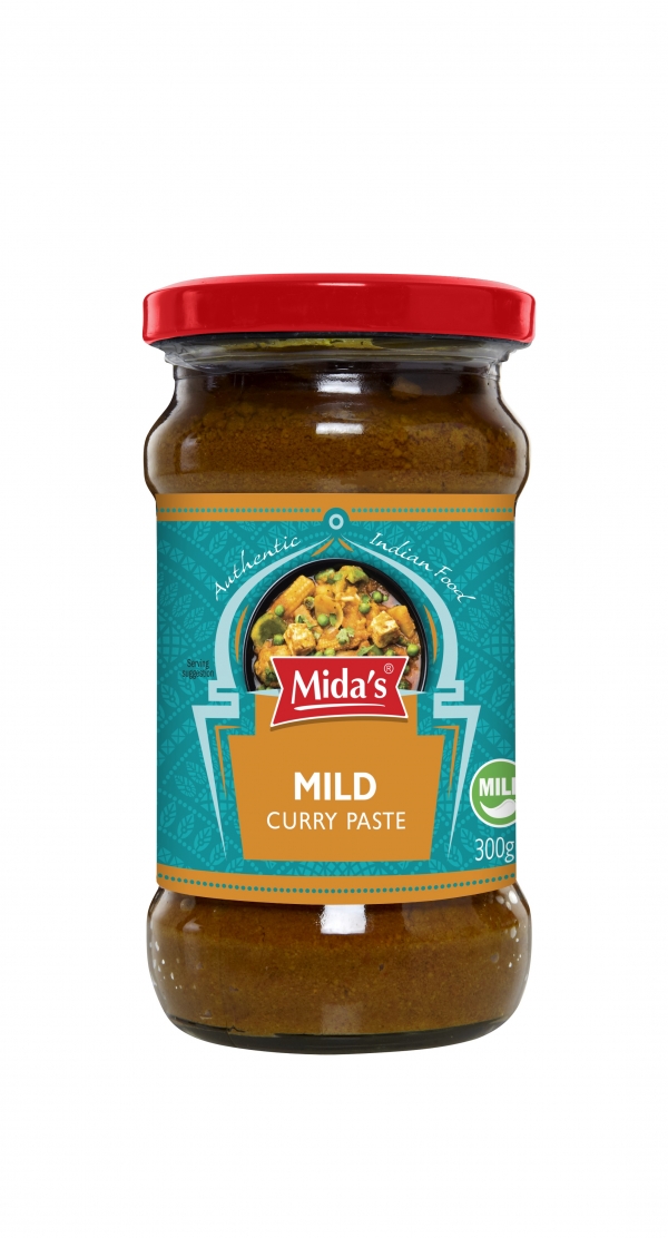 Mida's Curry Paste Mild 300g
