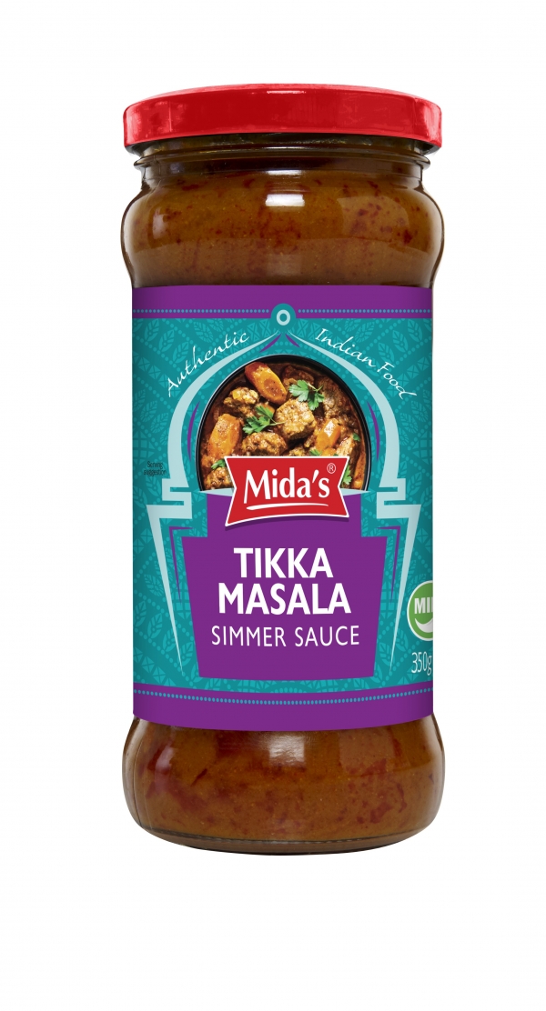 Mida's Simmer Sauce Tikka Masala 350g