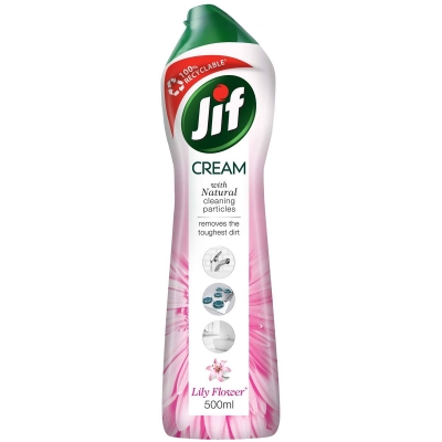 Jif Cream Cleanser Lily Flower 500ml