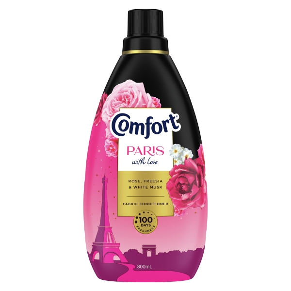Comfort Fabric Conditioner Paris With Love 800ml