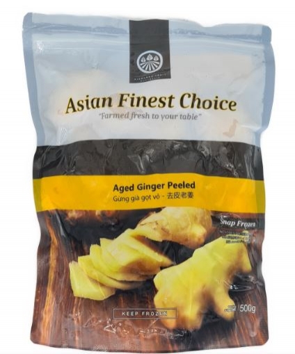Asian Finest Choice Aged Ginger Peeled 500g