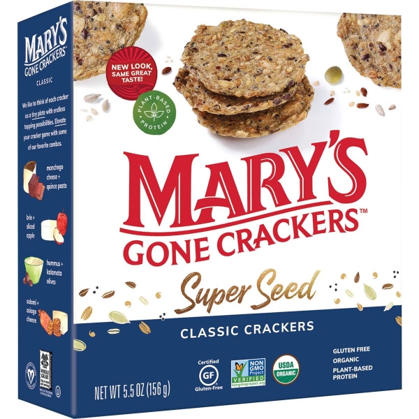 Mary's Gone Crackers Organic Super Seed 155g