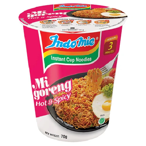Indomie Instant Noodle Cup Hot & Spicy 70g