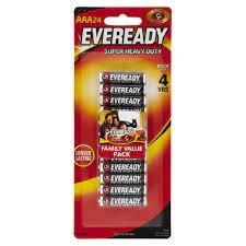 Eveready Batteries Super Heavy Duty AAA 24 Pack