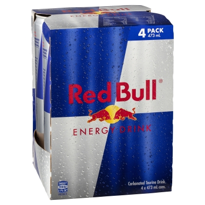 Red Bull Energy Drink 4 x 473ml
