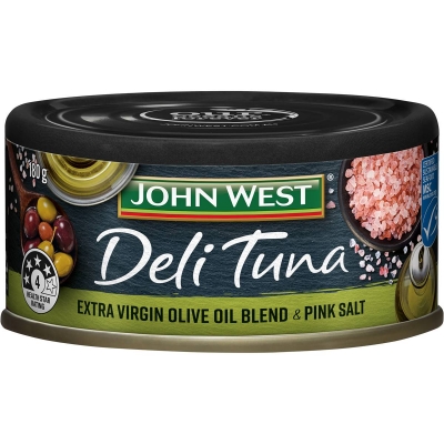 John West Deli Tuna Olive Oil & Pink Salt 90g