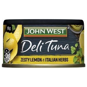 John West Deli Tuna Lemon & Italian Herbs 90g