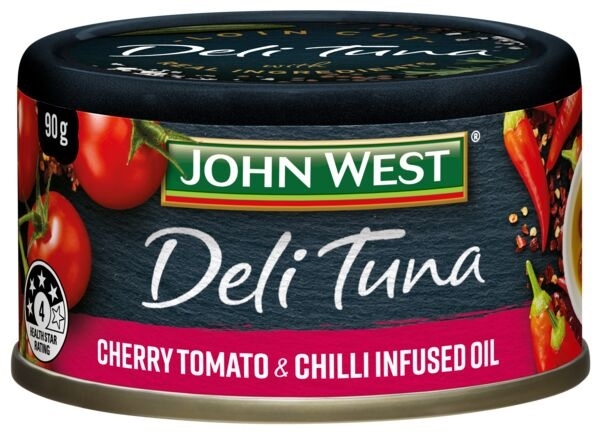 John West Deli Tuna Cherry Tomato & Chilli 90g