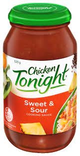Chicken Tonight Sweet & Sour Simmer Sauce 520g