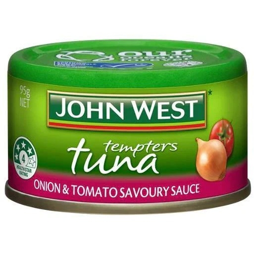 John West Tuna in Onion & Tomato Sauce 95g