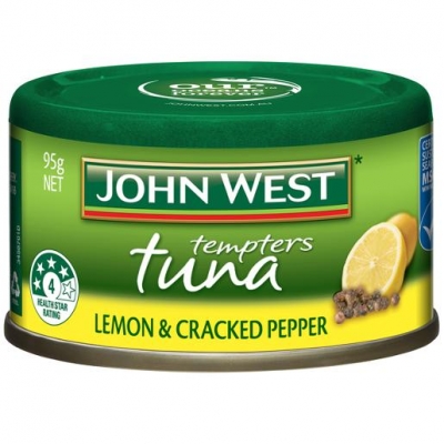 John West Tuna Lemon Cracked Pepper 95g