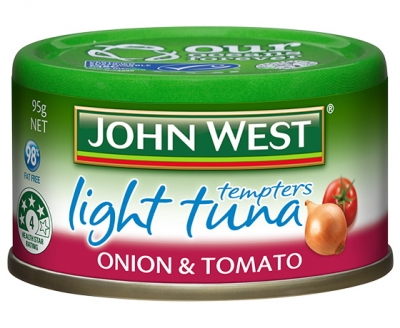 John West Tuna Tempters Onion & Tomato Light 95g