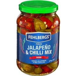 Fehlbergs Jalapeno & Chilli Mix 470g