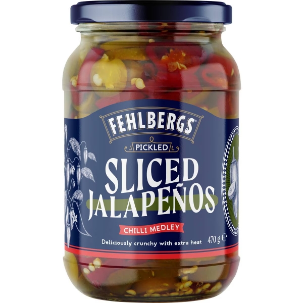 Fehlbergs Jalapeno & Chilli Mix 470g