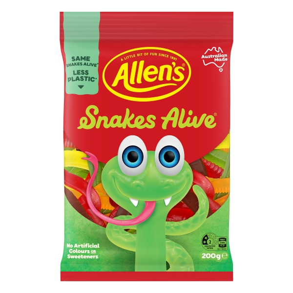 Allen's Snakes Alive 200g