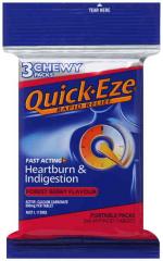 Quick Eze Antacid Tablets Chewy Berry 24 Pack