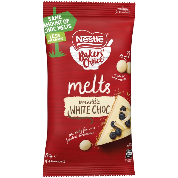 Nestle Melts White Chocolate 290g