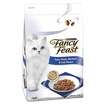 Purina Fancy Feast Tuna Prawn Mackerel & Crab 1.4kg