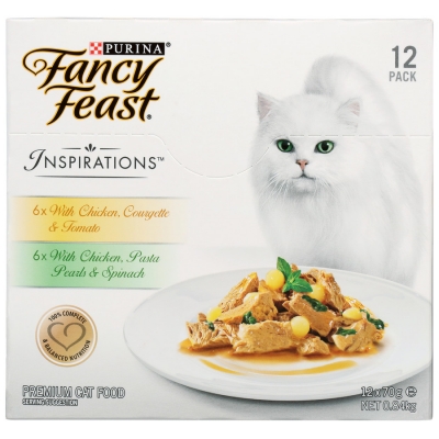 Purina Fancy Feast Inspirations Chicken 12 x 70g