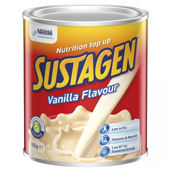 Sustagen Powder Original Vanilla 550g