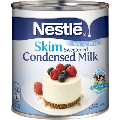 Nestle Sweetened Condensed Milk Skim 410g