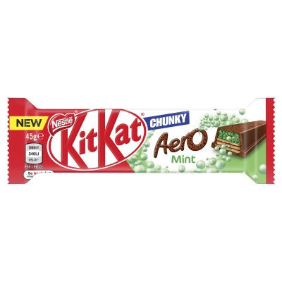 Nestle Kit Kat Chunky Aero Mint 45g