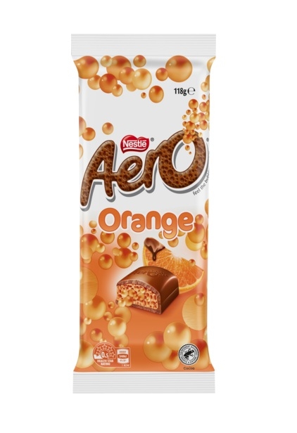 Nestle Aero Block Orange Block 118g 