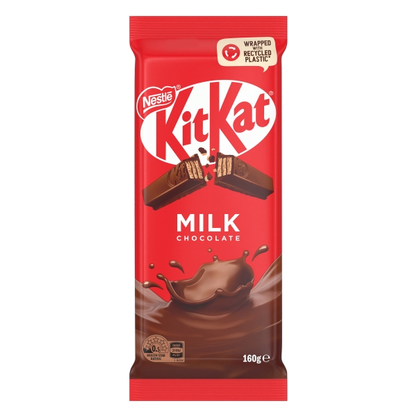 Nestle Kit Kat Milk Chocolate Block 160g
