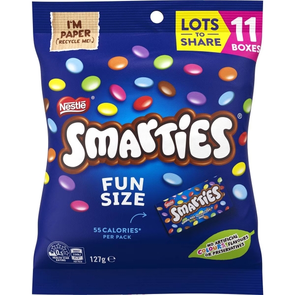 Nestle Smarties Fun Pack 127g