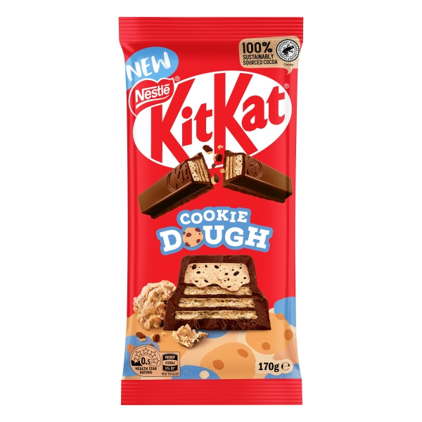 Nestle Kit Kat Cookie Dough Chocolate Block 170g
