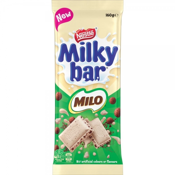 Nestle Milky Bar Milo Block 160g